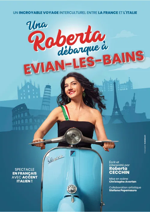 Affiche de Una Roberta débarque à Evian-les-Bains