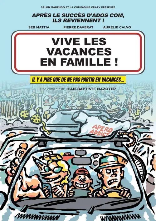 Affiche de Vive les vacances en famille !