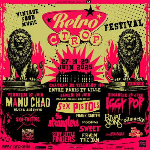 Affiche de Festival Rétro C Trop