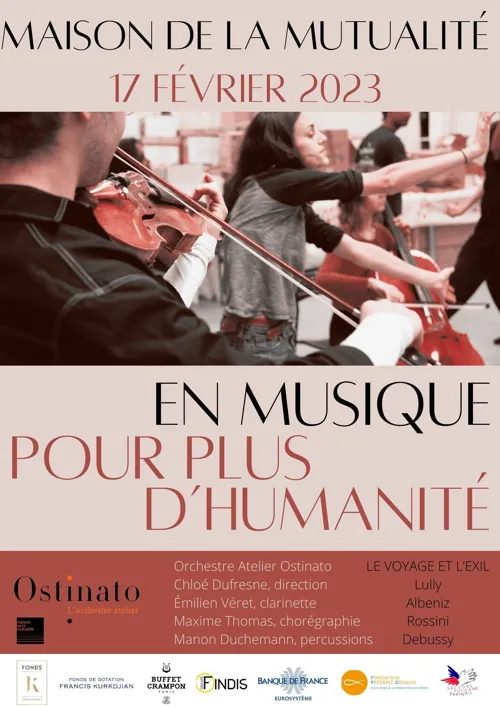 Affiche de En musique pour plus d'Humanité