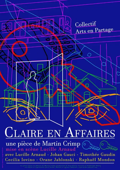 Affiche de Claire en affaires