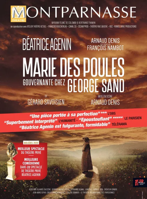 Affiche de Marie des poules, gouvernante chez George Sand