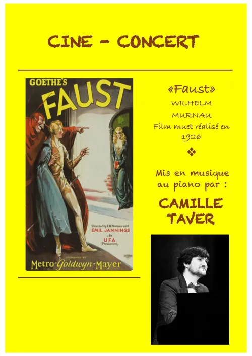 Affiche de Ciné-concert : Faust