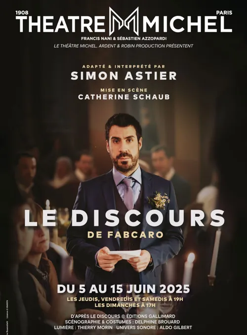 Affiche de Le Discours | avec Simon Astier
