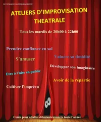 Affiche de Cours d'improvisation théâtrale