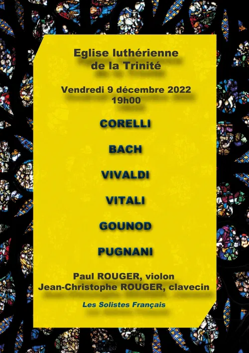 Affiche de Les plus belles sonates baroque pour violon et clavecin