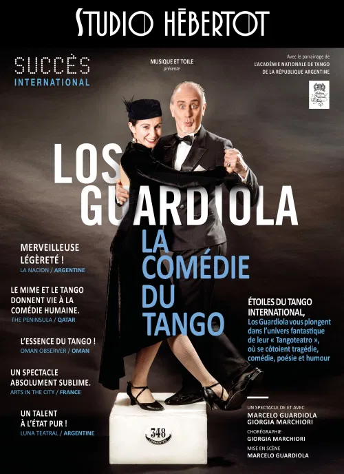 Affiche de Los Guardiola : la comédie du Tango