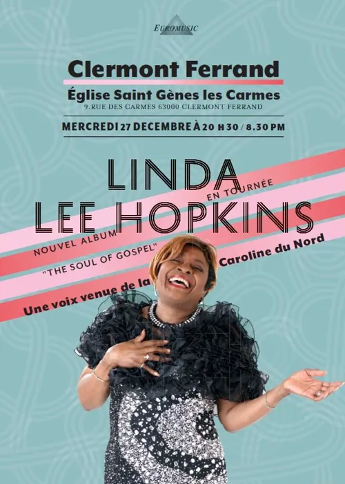 Affiche de Linda Lee Hopkins | à Clermont Ferrand