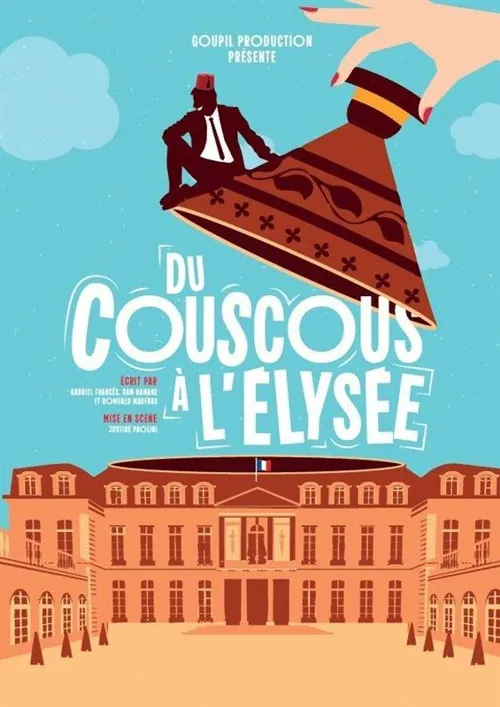 Affiche de Du couscous à l'Elysée