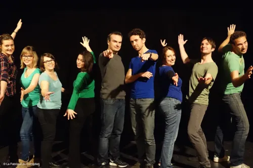 Affiche de Stage théâtre impro et prise parole en public