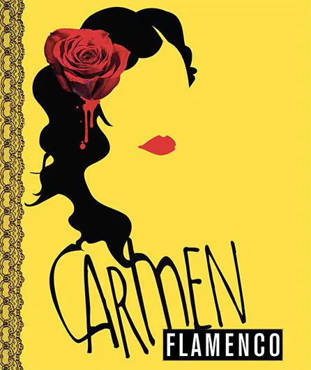 Affiche de Carmen flamenco