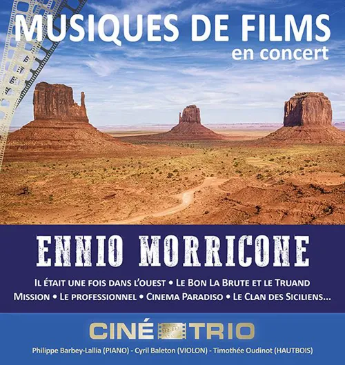Affiche de Concert 100 % Ennio Morricone