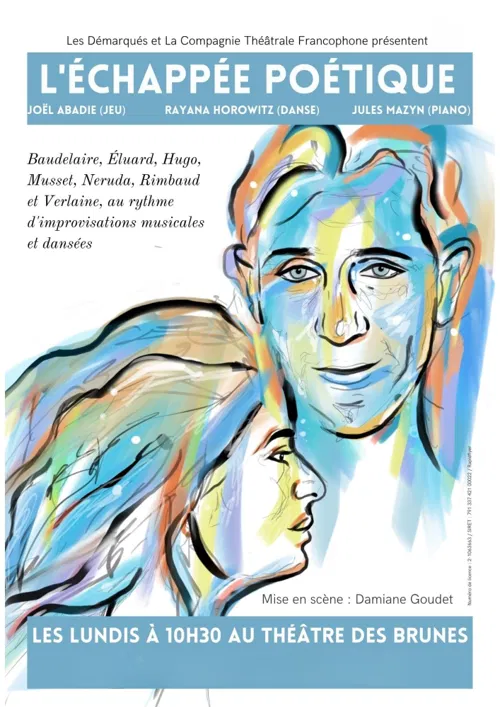 Affiche de L'Échappée poétique