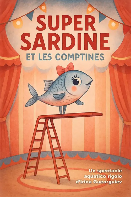 Affiche de Super Sardine et les comptines