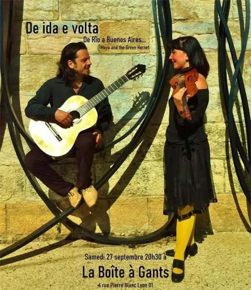 Affiche de Maya and the Green Hornet : De ida e volta, de Rìo a Buenos Aires