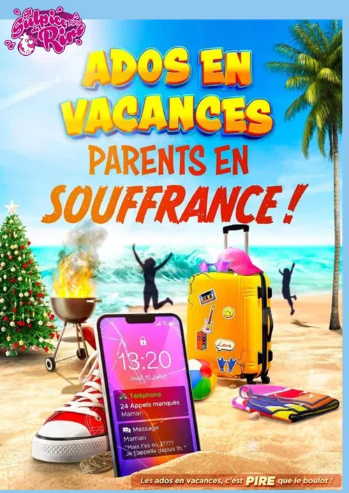 Affiche de Ados en vacances, parents en souffrance !