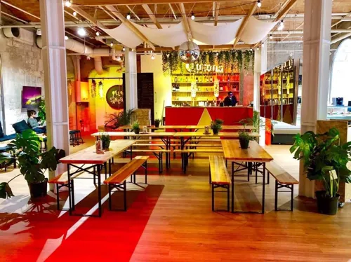 Espace chaleureux et convivial