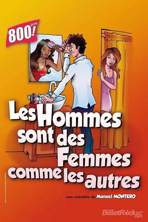 Affiche de Les hommes sont des femmes comme les autres