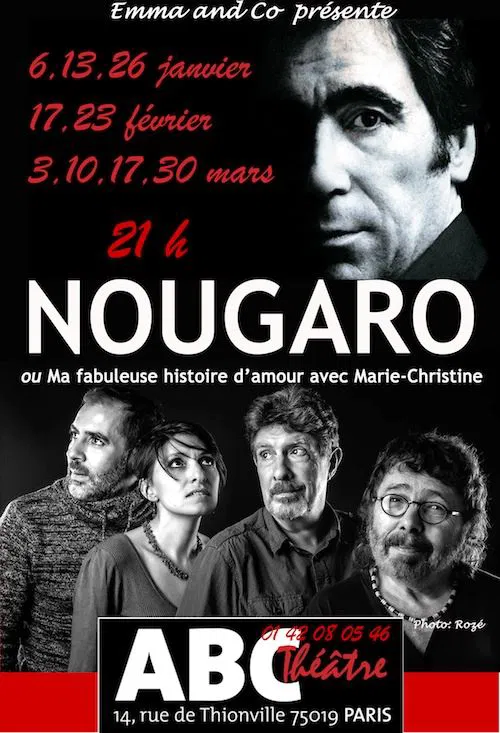Affiche de Nougaro - Ma fabuleuse histoire d'amour avec Marie-Christine