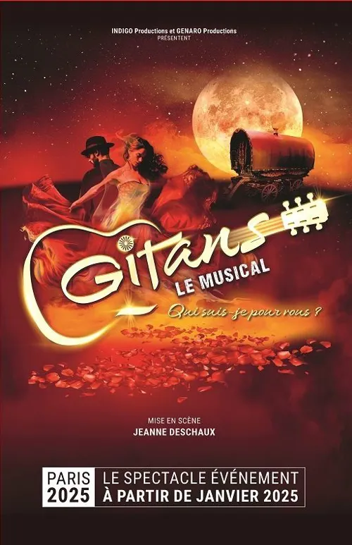 Affiche de Gitans, le musical