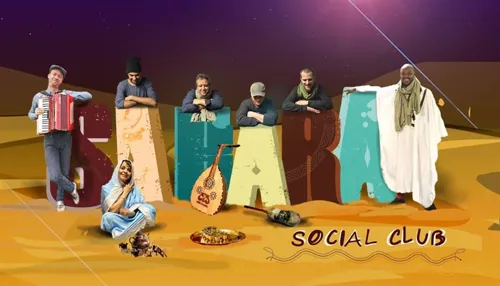 Affiche de Sahara Social Club | Musique d'Afrique