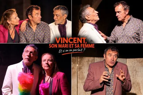 Photo 1 de Vincent, son mari et sa femme