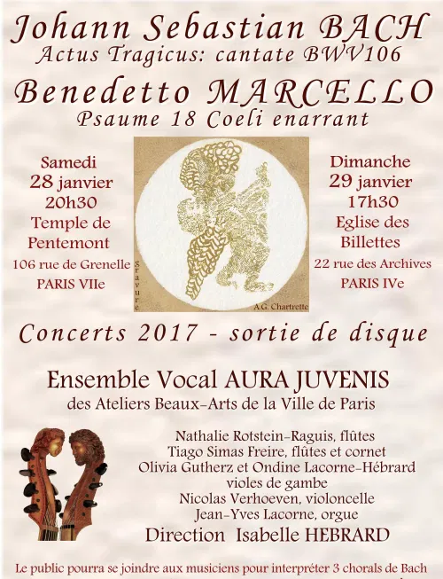Affiche de Ensemble vocal Aura Juvenis