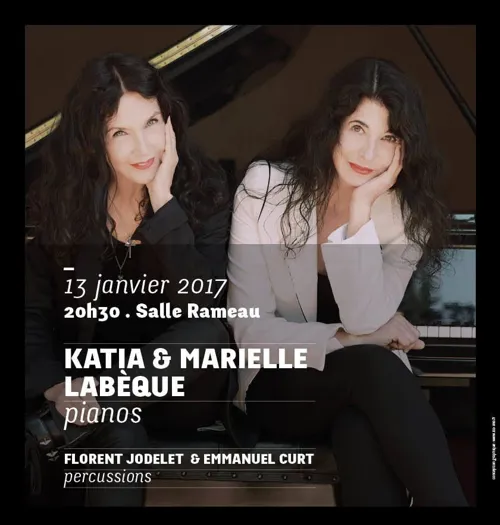 Affiche de Katia et Marielle Labeque