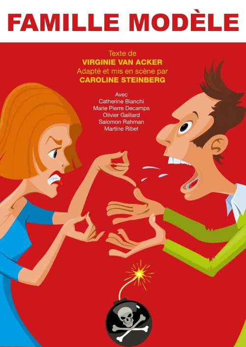 Affiche de Famille modèle