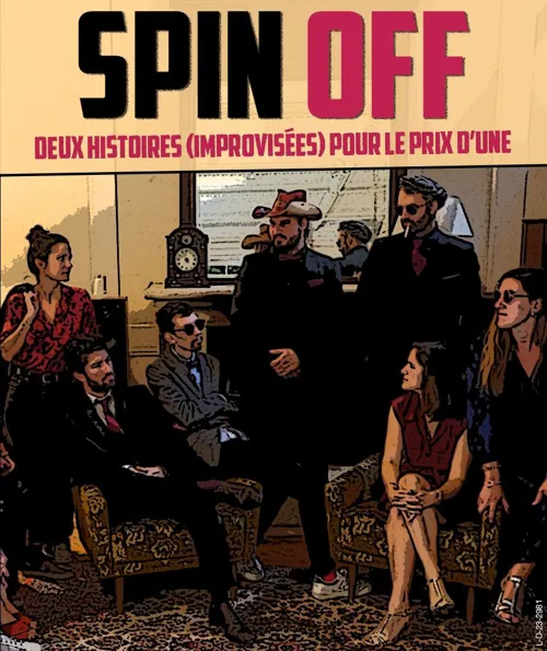 Affiche de Compagnie Merlot : Histoires improvisées