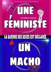 Affiche de Une féministe, un macho : la guerre est déclarée