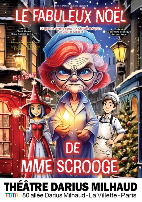 Affiche de Le Fabuleux Noël de Mme Scrooge