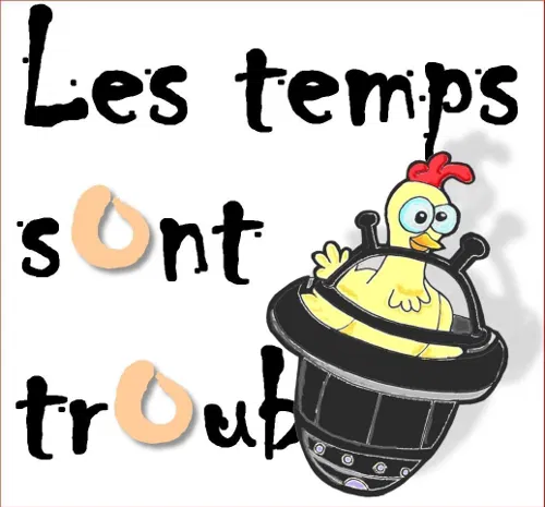 Affiche de Les temps sont troub...