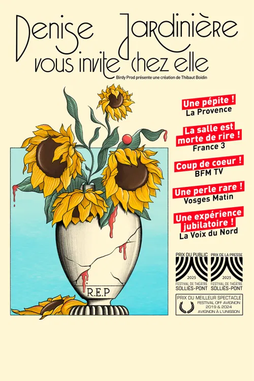 Affiche de Denise Jardinière vous invite chez elle