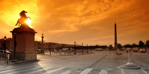 Affiche de Conférence : La place de la Concorde, si célèbre et pourtant méconnue - Histoire de la place
