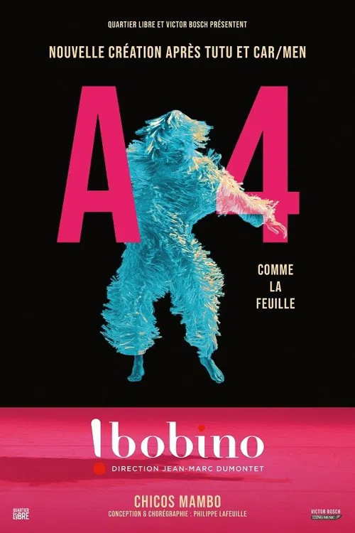 Affiche de A4 comme la feuille