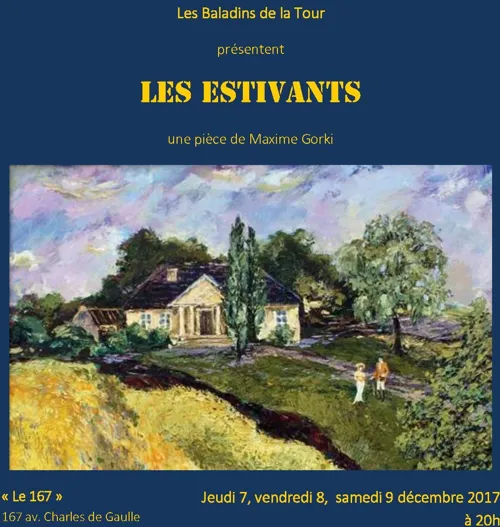 Affiche de Les Estivants