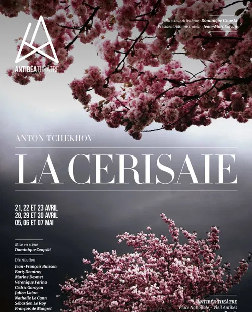 Affiche de La cerisaie