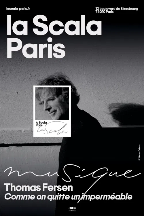 Affiche de Thomas Fersen : Comme on quitte un imperméable