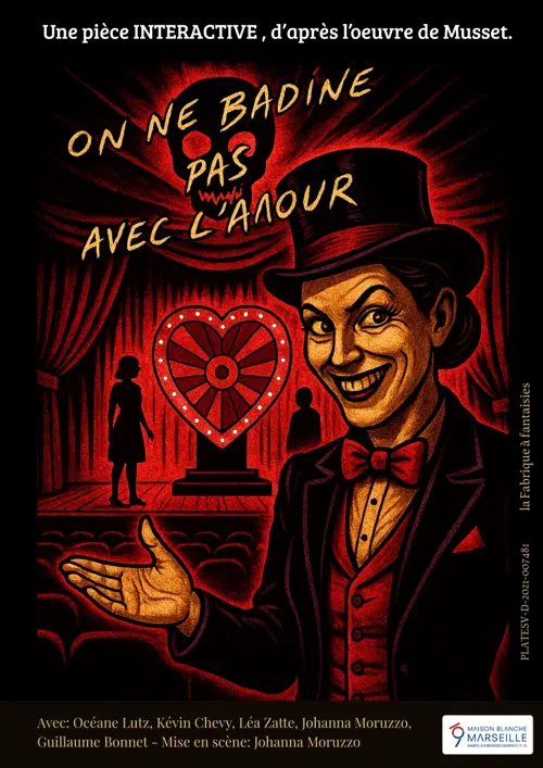 Affiche de On ne badine pas avec l'amour