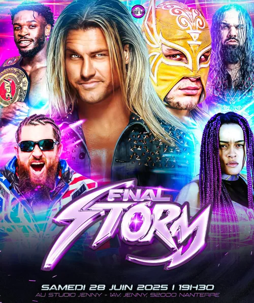 Affiche de Show de Catch : Final Storm