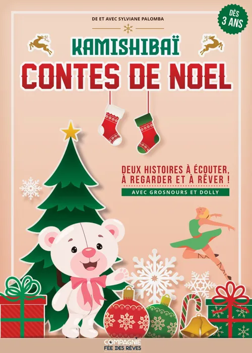 Affiche de Contes de Noël Kamishibaï