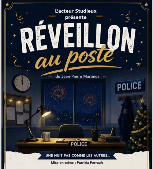 Affiche de Réveillon au poste