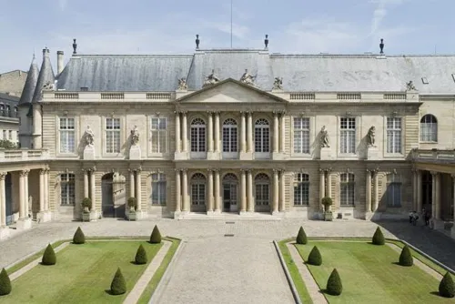 Affiche de Visite guidée : L'hôtel de Soubise / les Archives Nationales | par Loetitia Mathou