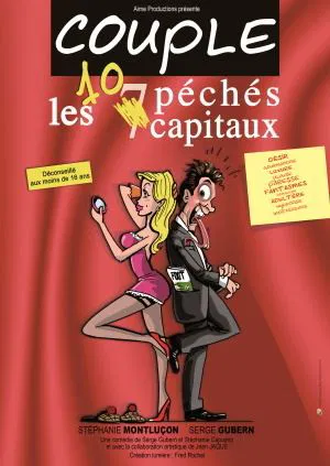 Affiche de Couple : les 10 péchés capitaux