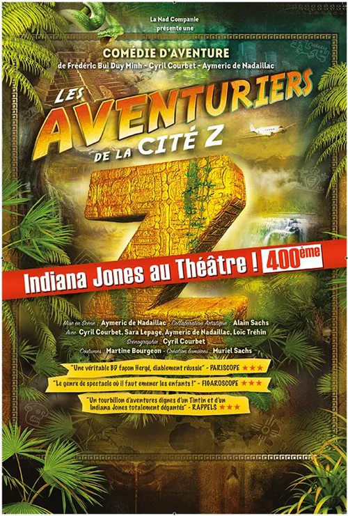 Affiche de Les Aventuriers de la Cité Z