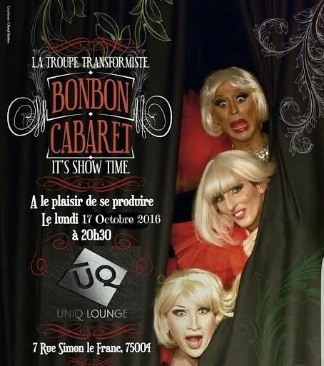 Affiche de La troupe du BonBon Cabaret
