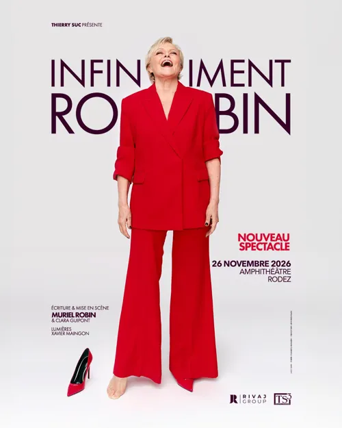 Affiche de Muriel Robin dans Infiniment Robin