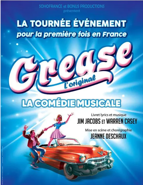Affiche de Grease - L'Original | Grenoble