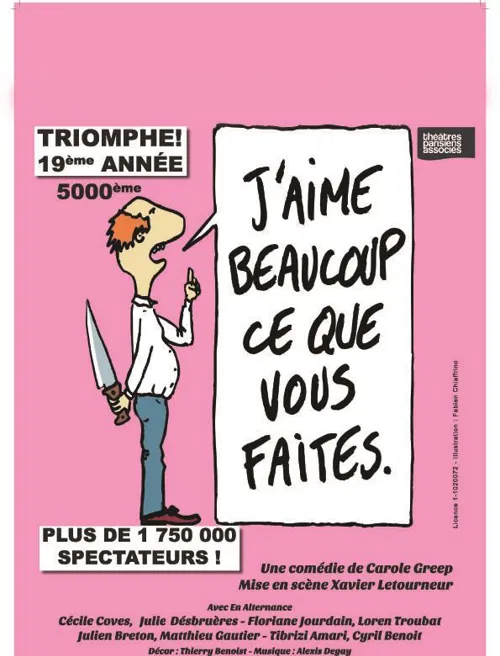 Affiche de J'aime beaucoup ce que vous faites